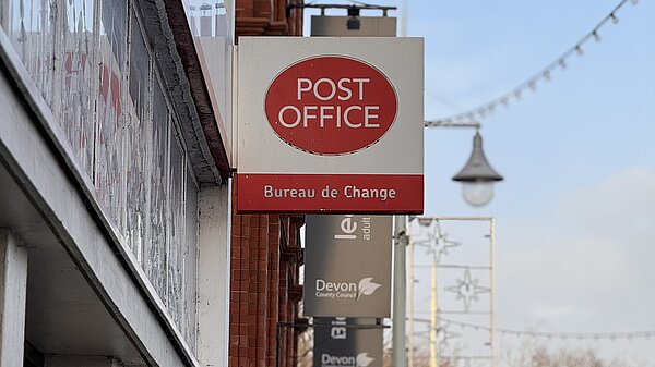 Bideford Post office